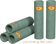 工業(yè)毛氈，耐高溫毛氈---480℃高綠滾筒