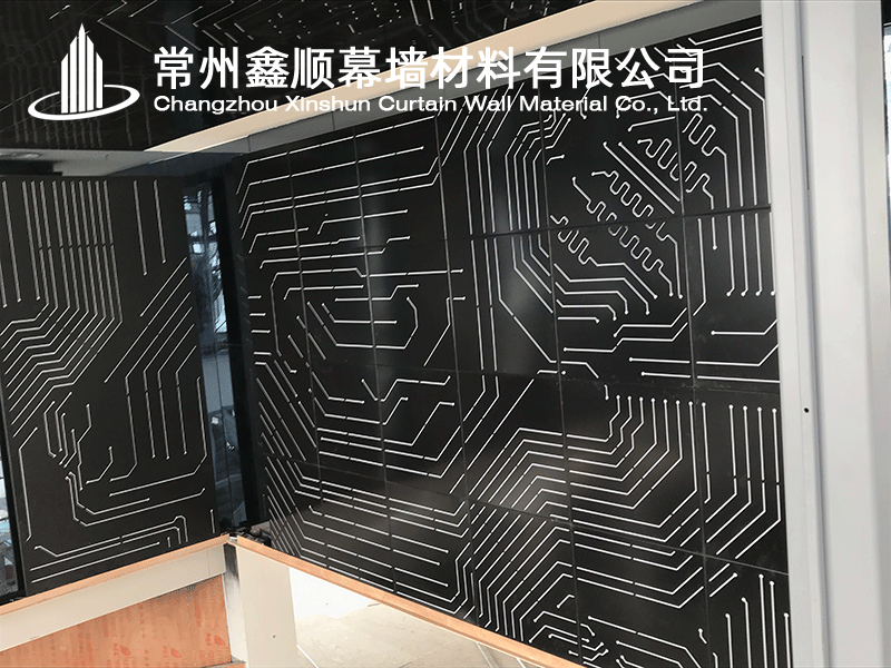 造型鋁單板_常州鑫順幕墻鋁單板廠家提供